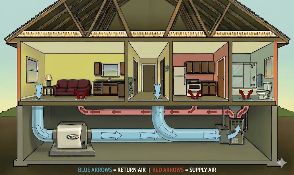 Whole-house dehumidifier in Raleigh NC